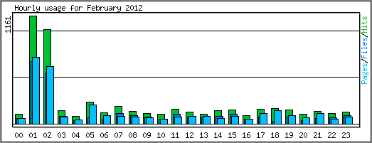 Hourly usage