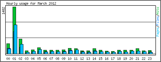 Hourly usage