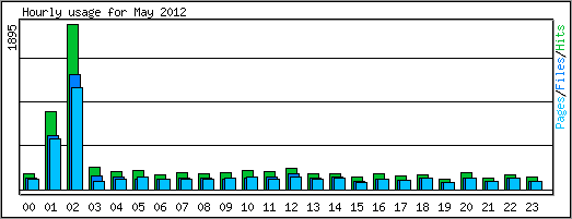 Hourly usage