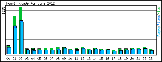 Hourly usage