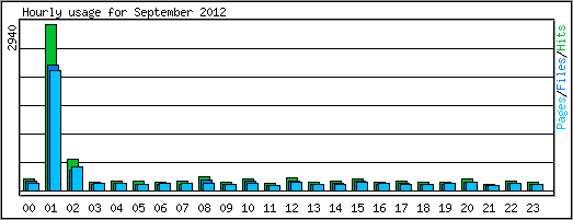 Hourly usage