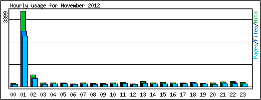 Hourly usage