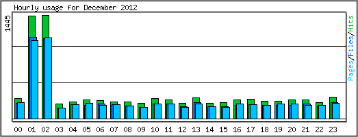 Hourly usage