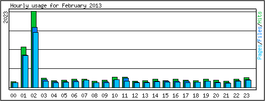 Hourly usage