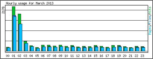 Hourly usage