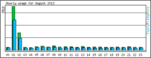 Hourly usage