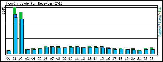 Hourly usage