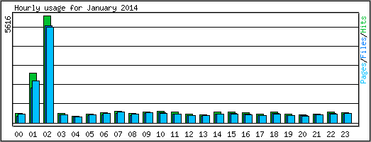 Hourly usage