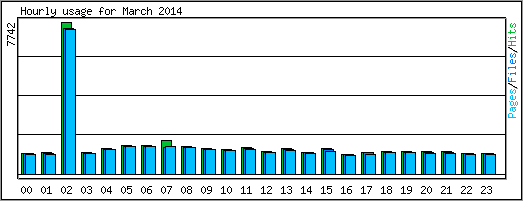 Hourly usage