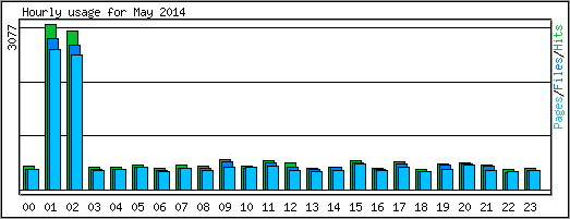 Hourly usage