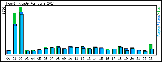 Hourly usage