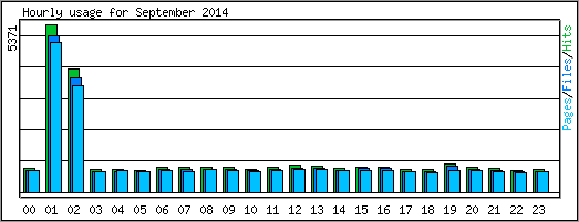 Hourly usage