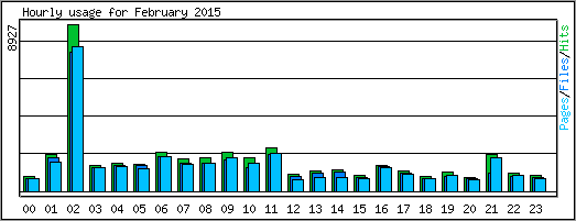 Hourly usage