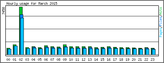 Hourly usage