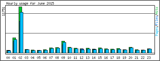 Hourly usage