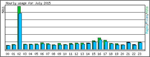 Hourly usage