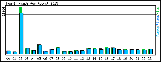 Hourly usage