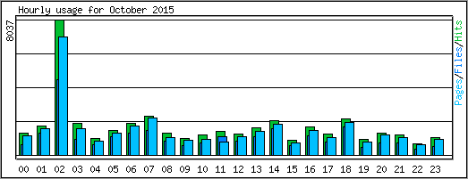 Hourly usage