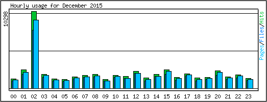 Hourly usage