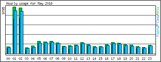 Hourly usage