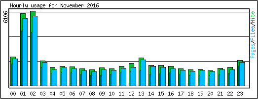 Hourly usage