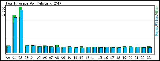 Hourly usage