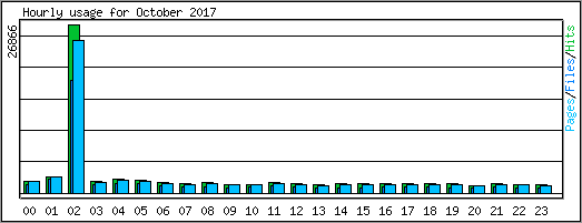 Hourly usage