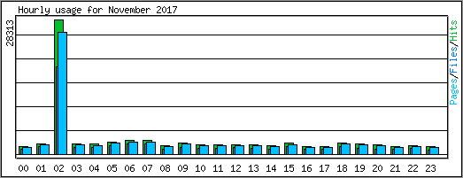 Hourly usage