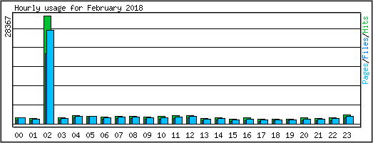 Hourly usage